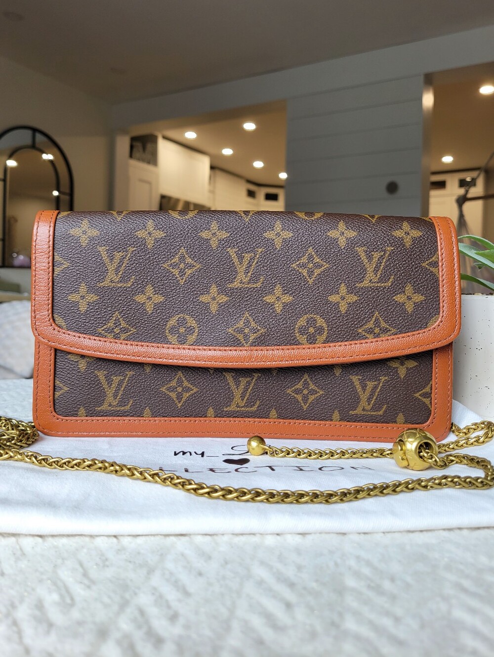 💕LOUIS VUITTON Vintage Clutch  Crossbody Monogram